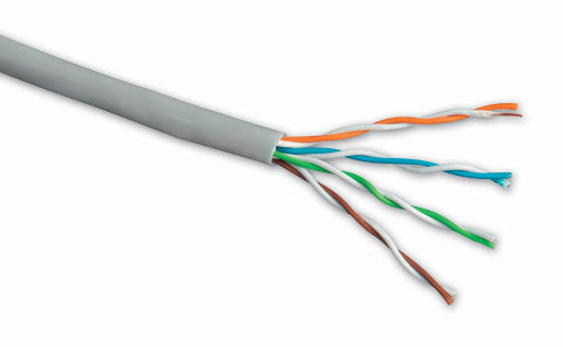 Cablu retea UTP Cat5E Hikvision 305m gri
