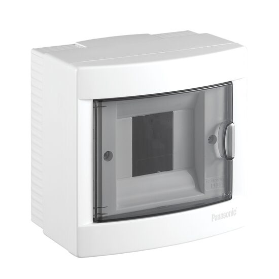Cutie sigurante 4 module PT IP40 aparenta cu usa transparenta