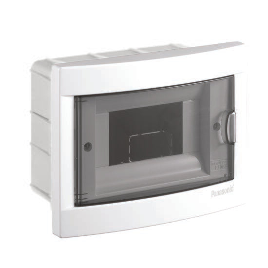 Cutie sigurante 6 module ST IP40 cu usa transparenta
