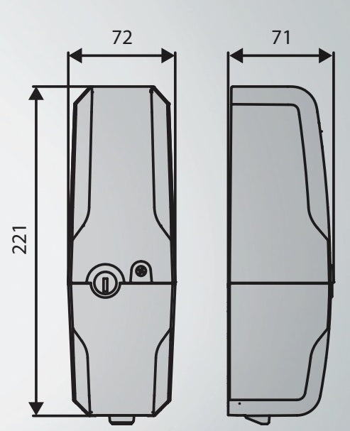 Smartsystem - Yala electromagnetica BFT EBP BT A 24V