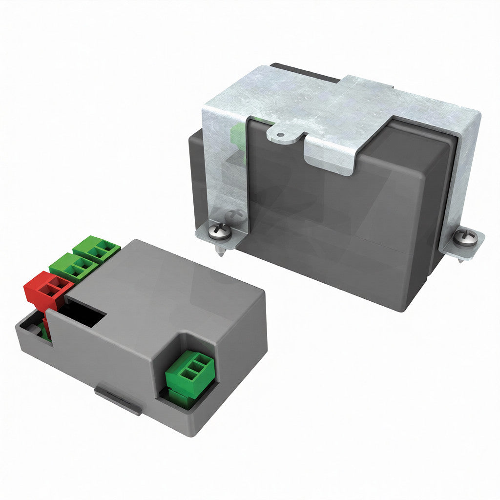 Dispozitiv backup automatizare poarta, functionare la blackout