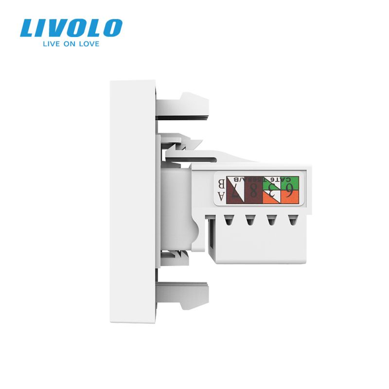 Modul priza retea RJ45 1M Livolo – VL-FCCP-1IP