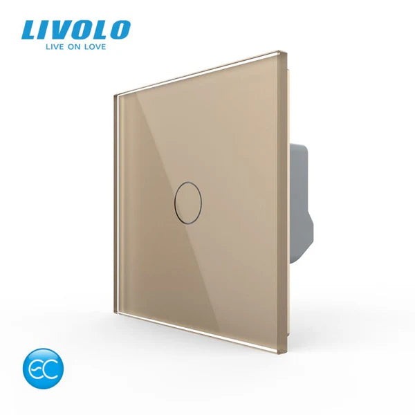 Intrerupator inteligent Livolo EC tactil cu panou sticla – generatia noua