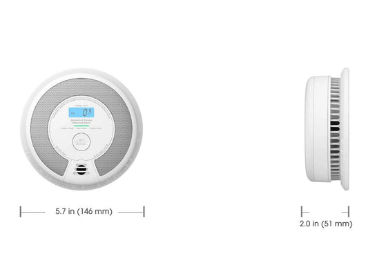 Smartsystem - Detector de fum și monoxid de carbon X-Sense SC07 – cu afișaj LCD și baterie 10 ani