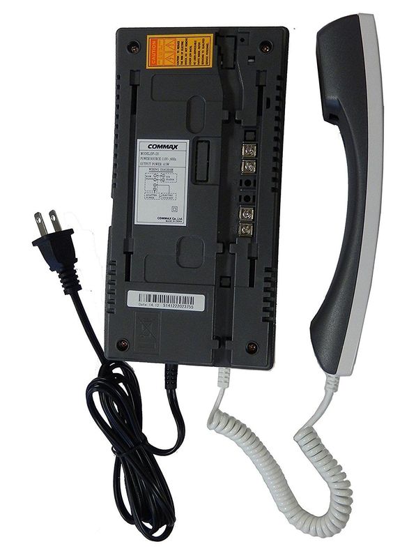 Kit Interfon Commax pentru 1 Familie – Post Exterior si Extensie Audio Interior