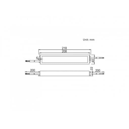 Sursa alimentare LED 12V 100W IP67 Scharfer profesionala
