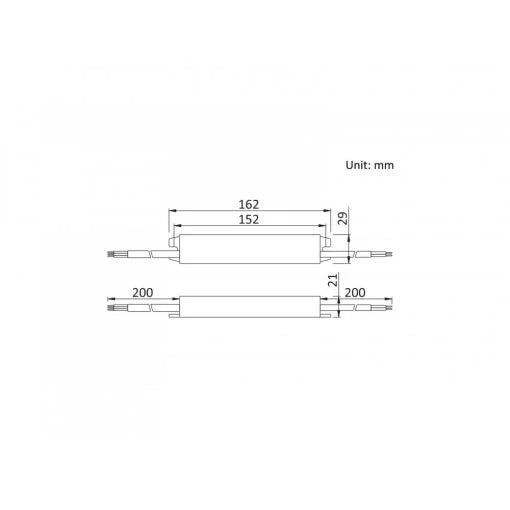 Sursa alimentare LED 12V 30W IP67 Scharfer profesionala