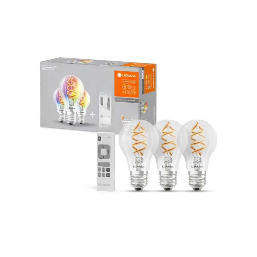 Pachet becuri inteligente LEDVANCE Smart+ WiFi RGB | Control vocal