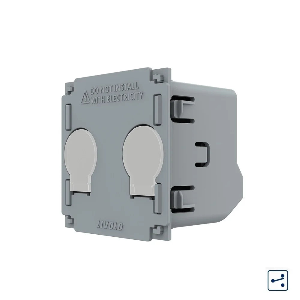 Modul intrerupator tactil cap scara Livolo – control 2 cai LED