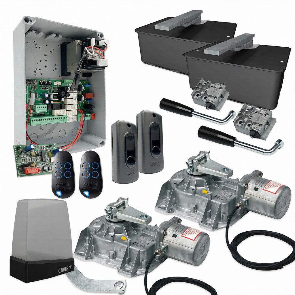 Kit automatizare porti batante CAME FROG 001U1901ML, ingropat, 230V AC, 3.5 m / 400 kg