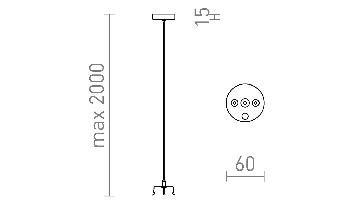 Kit suspensie TRIDENT PRO 2 bucati negru