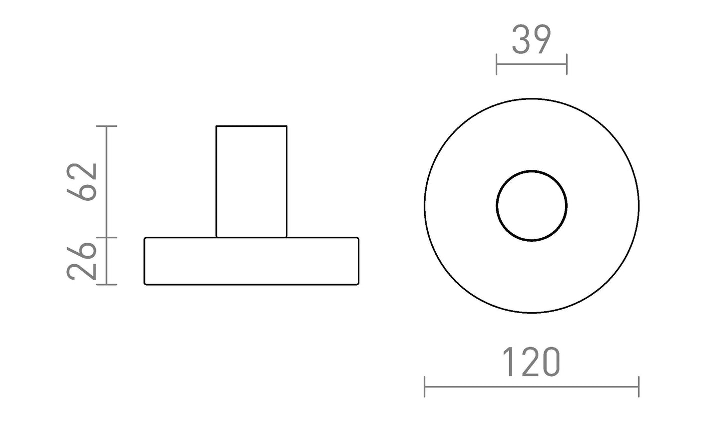 Lampa de masa ALGOT negru cupru E27 | Lampa decorativa moderna