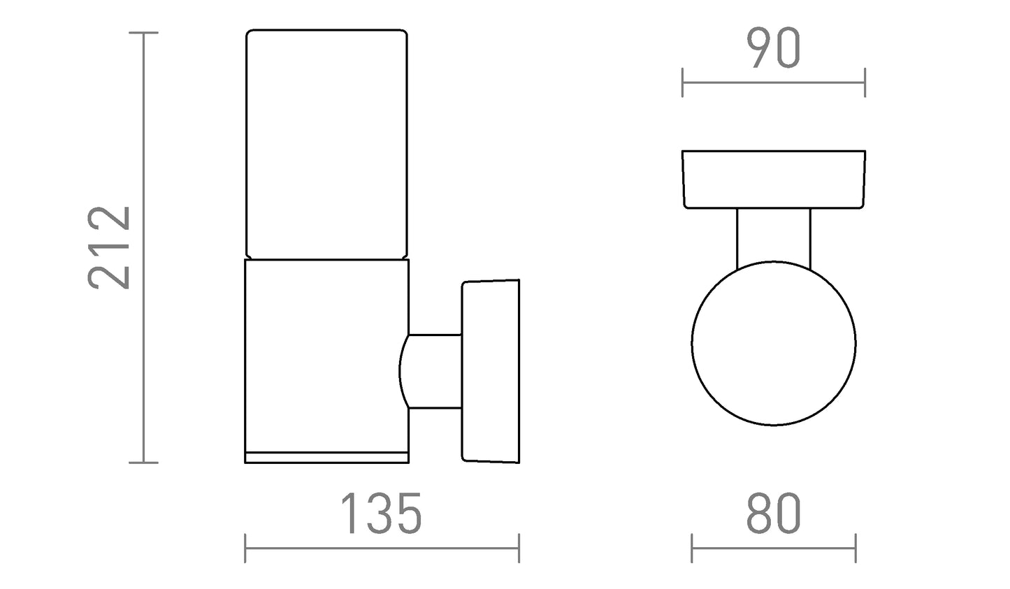 Aplica de perete Quinn