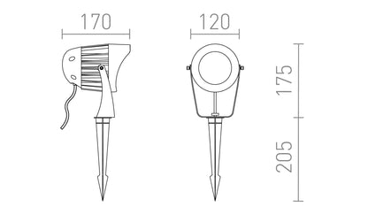 Smartsystem - Spot LED Havana 10