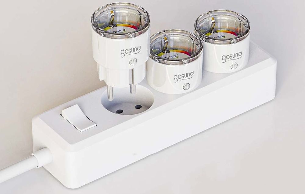 Smartsystem - Priză inteligentă Wi-Fi Gosund EP2 – monitorizare consum, Tuya, control vocal