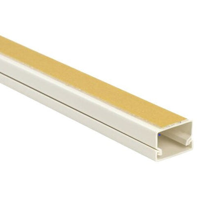 Canal cablu adeziv 40x40 mm alb IP44 | Bara 2m KO-C40X40A