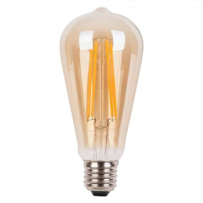Bec decorativ, cu filament, led, 6W, dimabil, 510lm, st64, 2200k, lumina calda, E27, BR-BB46-60620, Braytron