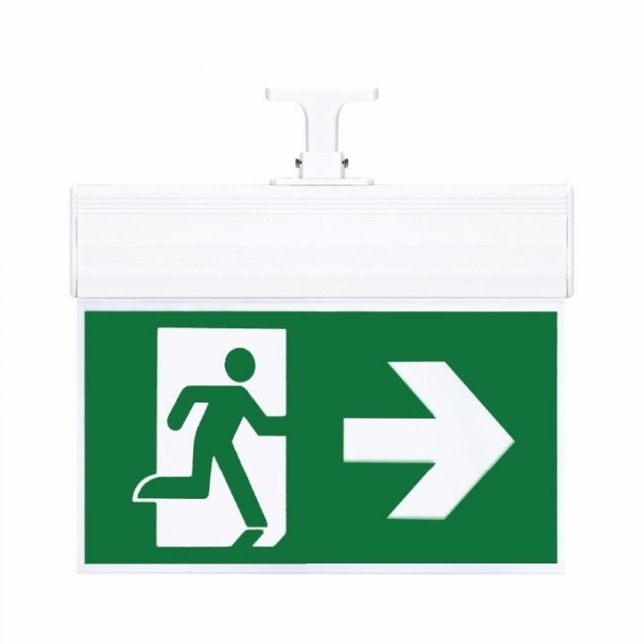 Lampa EXIT emergenta LED 2W 180 min IP43