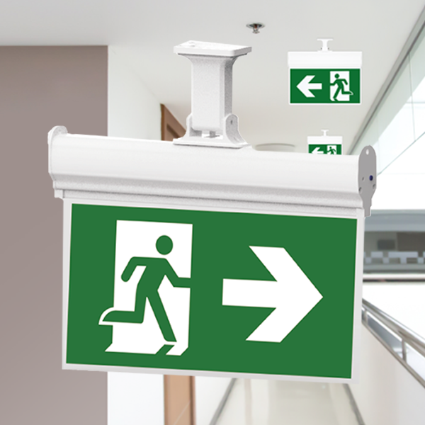 Lampa EXIT emergenta LED 2W 180 min IP43