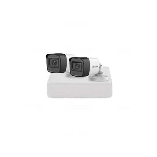 Sistem supraveghere Hikvision camera 2MP + DVR Pentabrid | Detectie om/vehicul