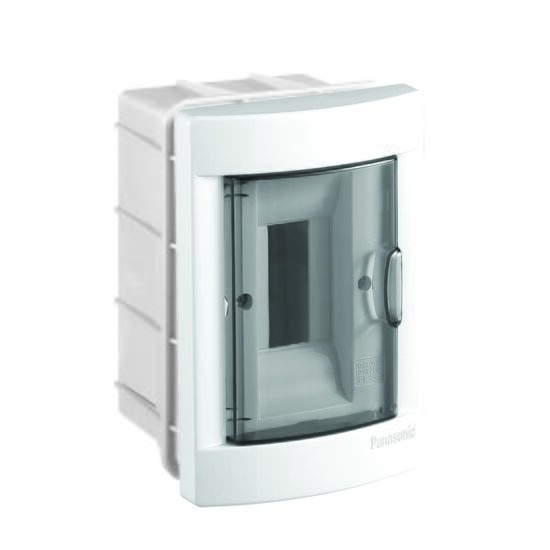Cutie sigurante 2 module ST IP40 cu usa transparenta