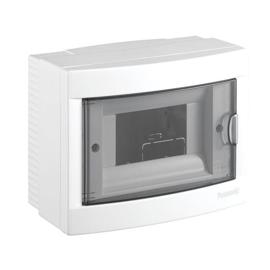 Cutie sigurante 6 module PT IP40 aparenta cu usa transparenta