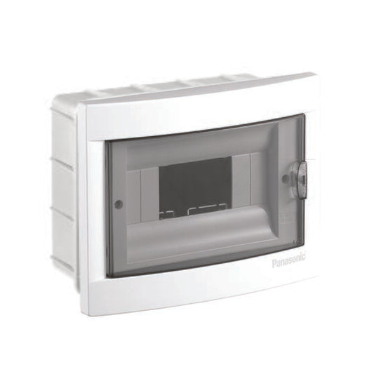 Cutie sigurante 8 module ST  IP40 incastrata cu usa transparenta