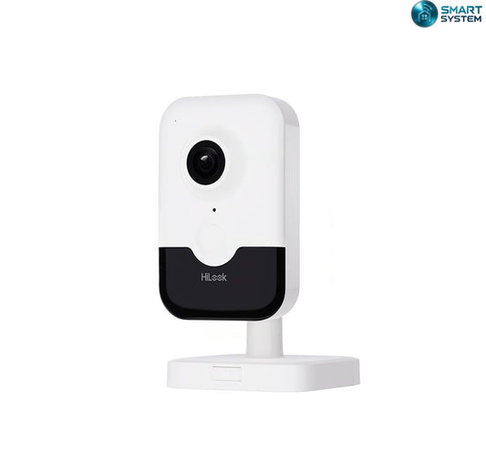 Cameră Hikvision Hi-Look AcuSense Full HD cu Wi-Fi, IR 10 m, detectie om/vehicul și audio bidirecțional. Supraveghere sigură, clară și inteligentă.