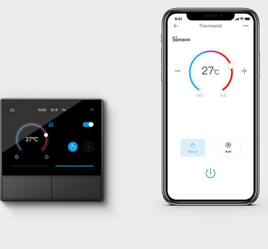 Smartsystem - Comutator de perete inteligent Sonoff NSPanel – centru de control Smart Home cu ecran tactil