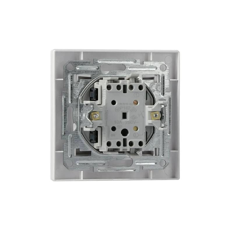 Buton Schneider Asfora EPH0700121 cu revenire alb