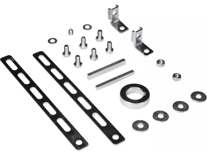 Cutie cu 2 cadre perforate si arbore suport arcuri Ø25,4 mm | Smart System