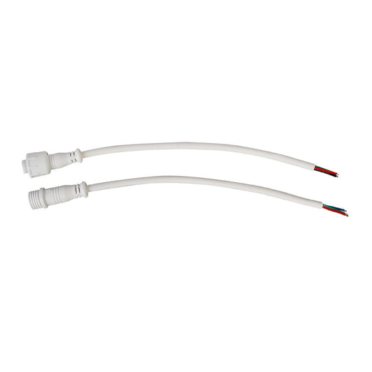 Set conectori de alimentare flexibili IP67 cu blocare (tata–mama)