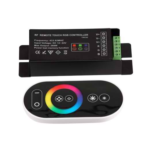 Controller RF TOUCH RGB RFC5T pentru benzi LED | Control telecomanda