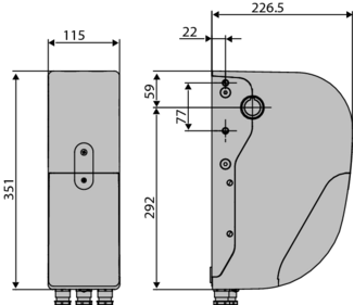 Automatizare usa garaj sectionala industriala ARGO – pana la 20 mp