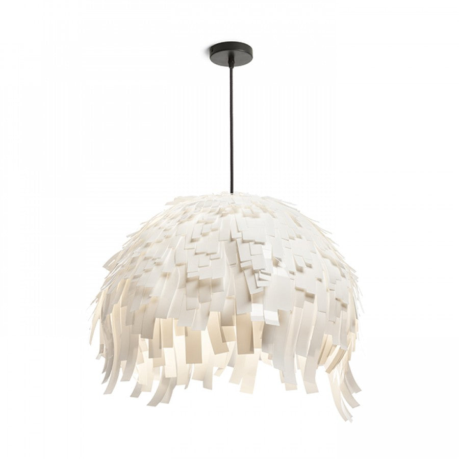 Lustra suspendată decorativă RARA – alb | Dulie E27