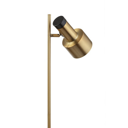 Lampadar DIVINA din alama cu decor marmura neagra