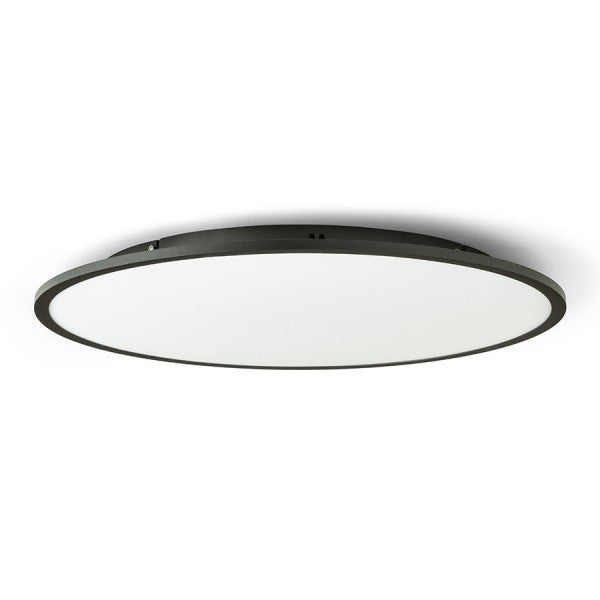Smartsystem - Plafonieră LED reglabilă cu CCT și dimming TRIAC | 50W, 4700 lm, negru