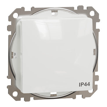 Intrerupator Schneider Sedna simplu IP44 alb
