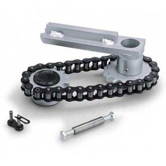 Maneta de transmisie cu lant pentru deschidere pana la 180°, pentru porti de pana la 2 m