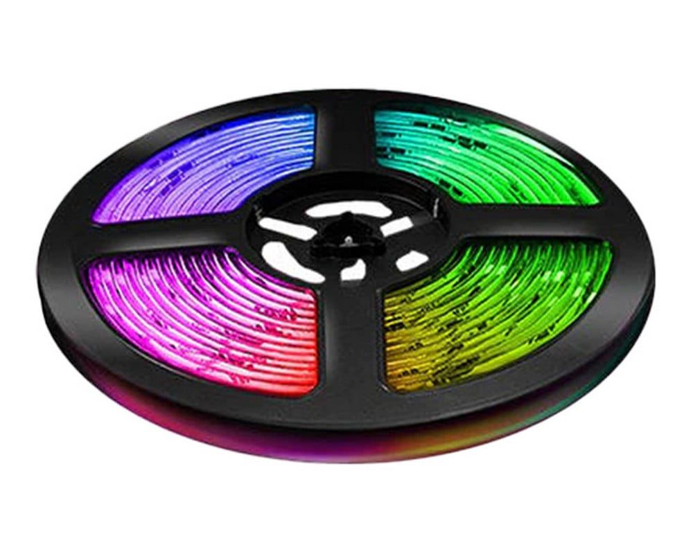 Smartsystem - Bandă LED inteligentă Gosund SL2, RGB, Wi-Fi, 5 m, control vocal Alexa/Google, aplicație Tuya