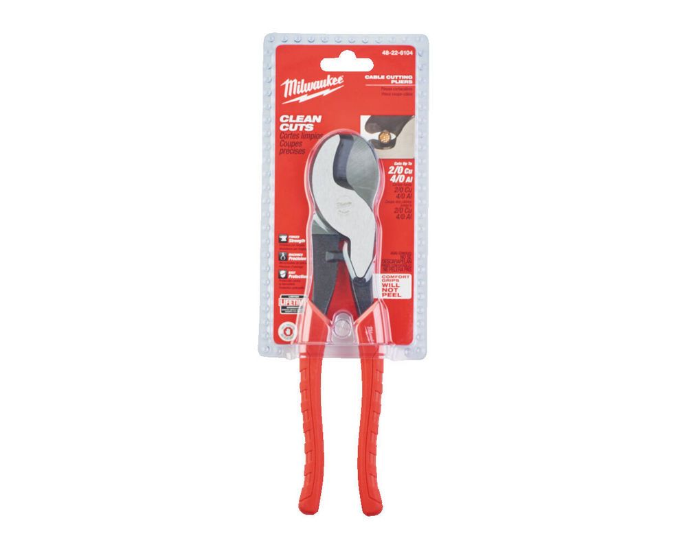 Cleste taiat cabluri Milwaukee 10–12 mm