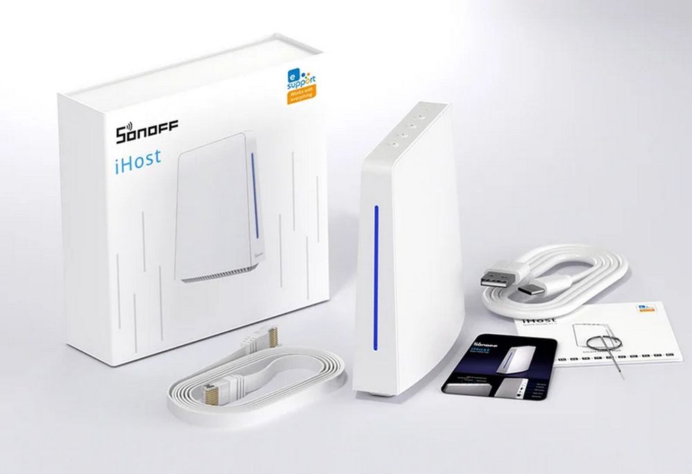 Hub Smart SONOFF iHost AIBridge-26 cu WiFi, ZigBee si Bluetooth