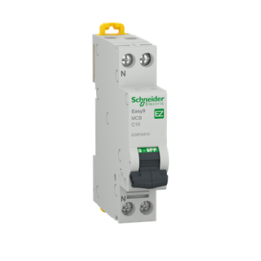 Siguranta automata 1P+N 10A Schneider Easy9