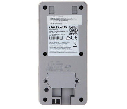 Videointerfon IP, Wi-Fi / LAN / PoE, cu control acces, Hikvision