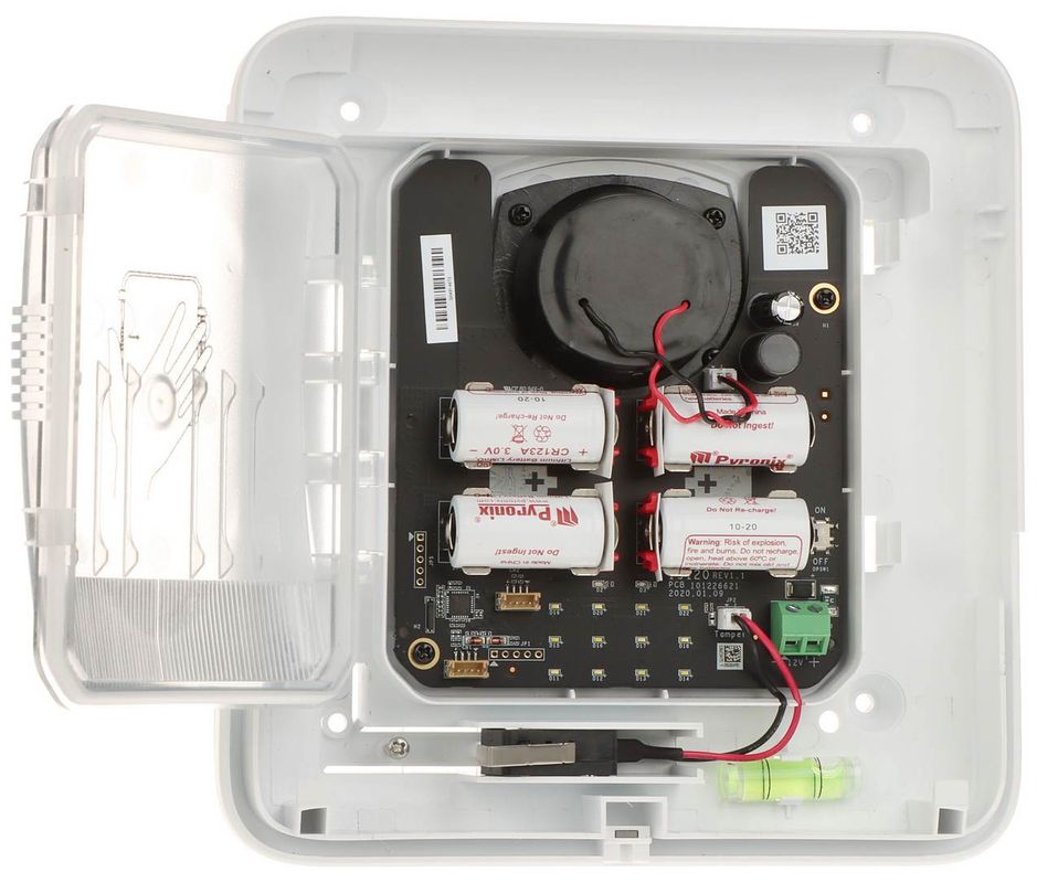 Sirena wireless exterior Hikvision DS-PS1-E-WE-O AX PRO | Sirena alarma 110dB IP65