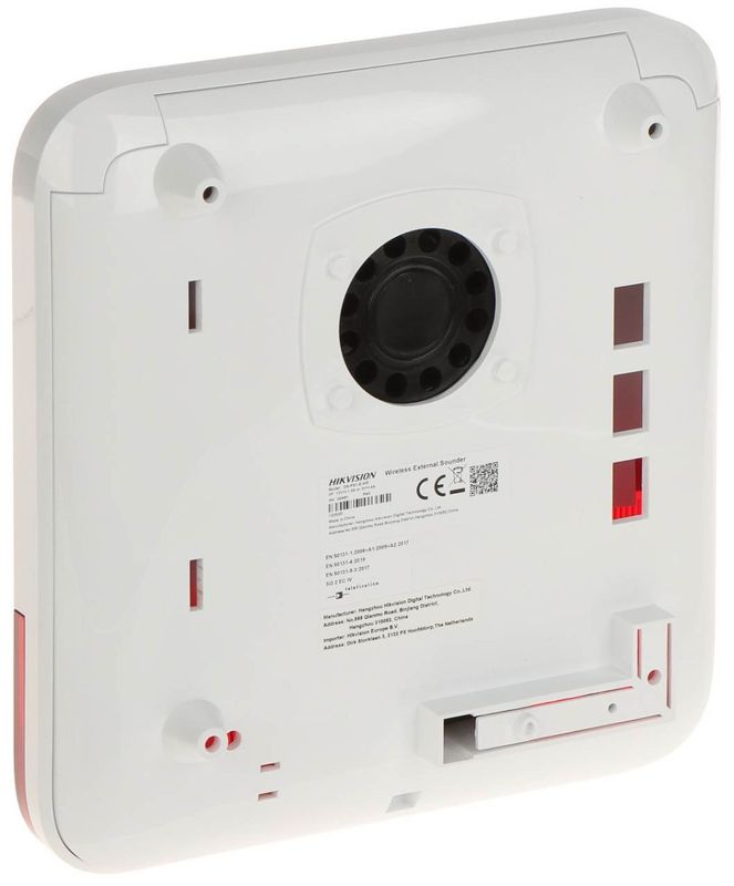 Sirena wireless exterior Hikvision DS-PS1-E-WE-O AX PRO | Sirena alarma 110dB IP65