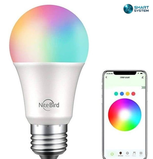 Led Wifi RGB 8W, 6500K+RGB compatibil Tuya dulie E27 Gosund WB4