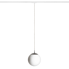 Pandativ baie sticla opal LED E27 IP44 | Corp iluminat suspendat