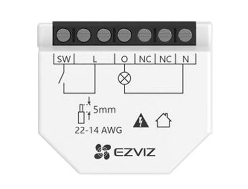 Releu inteligent EZVIZ CS-T35 pentru iluminat | Control prin aplicatie