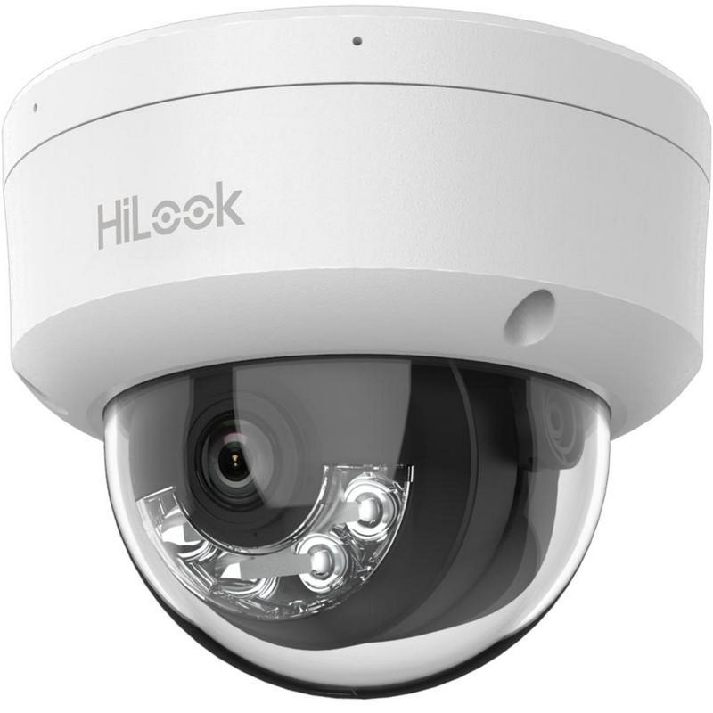 Camera IP HiLook IPC-D120HA-LUC 2MP cu Smart Hybrid Light si Audio